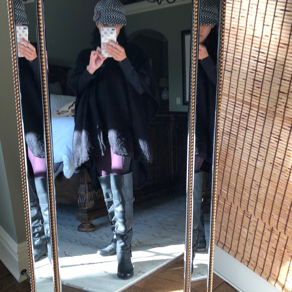 Carlos Santana PVC boots wear size 7